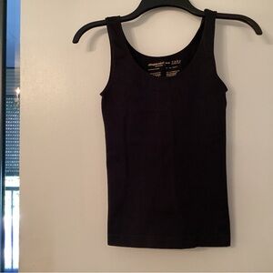 Shapermint Black Fitted Tank Top